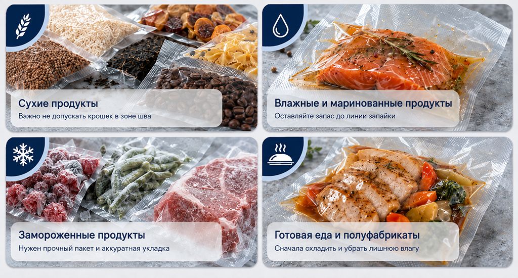 Особенности упаковки разных категорий продуктов
