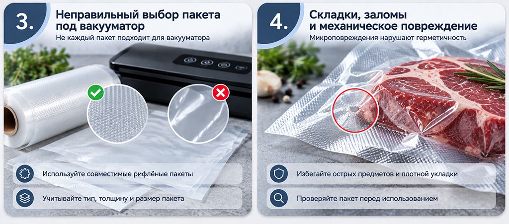 Причины подсоса воздуха после запайки