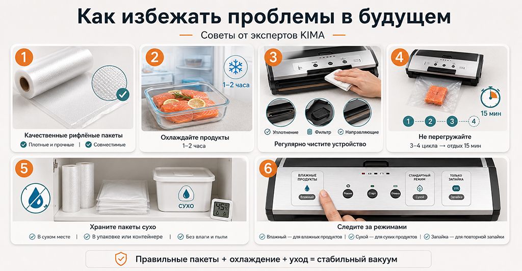 Как избежать проблемы в будущем — советы от экспертов KIMA