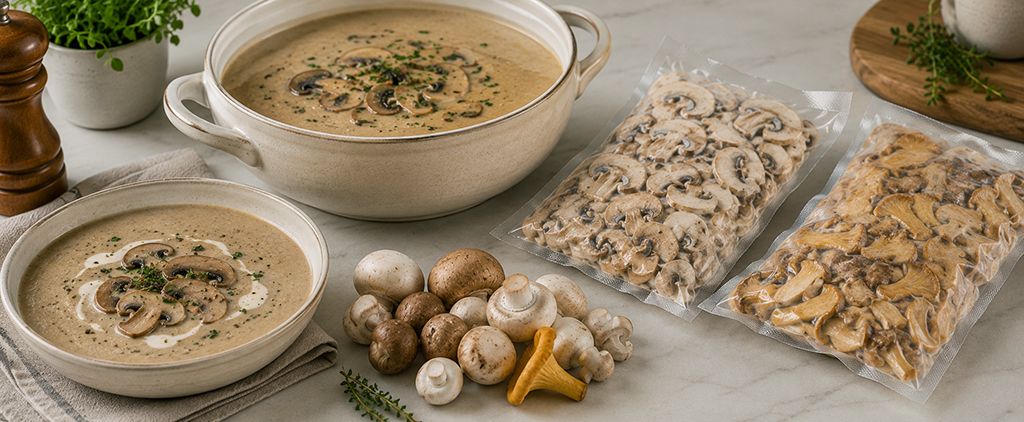 Как заморозить грибы для супа