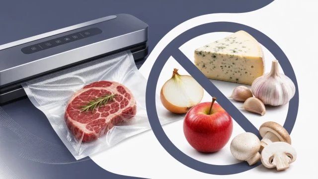 Какие продукты нельзя вакуумировать