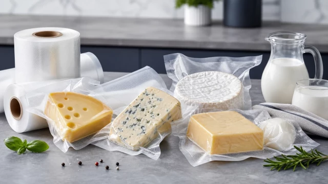 Вакуумные пакеты для сыра и молочных продуктов Вакуумные пакеты для сыра и молочных продуктов