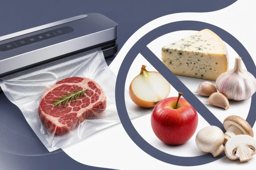 Какие продукты нельзя вакуумировать