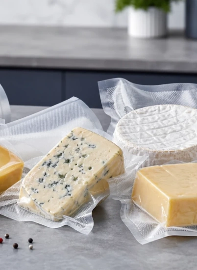 Вакуумные пакеты для сыра и молочных продуктов